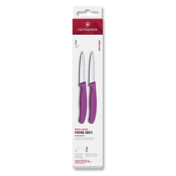 Victorinox - Σετ μαχαιριών κουζίνας για λαχανικά SWISS CLASSIC 8 cm 2 τεμ. μωβ