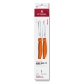 Victorinox - Σετ μαχαιριών κουζίνας για λαχανικά SWISS CLASSIC, λάμες 10 cm, 2 τεμ., πορτοκαλί