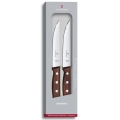 Victorinox - Σετ μαχαιριών για μπριζόλες WOOD 14 εκ., 2 τεμ., σφένδαμος
