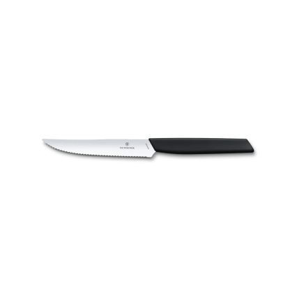 Victorinox - Σετ μαχαιροπίρουνων SWISS MODERN 12 τεμ. μαύρο