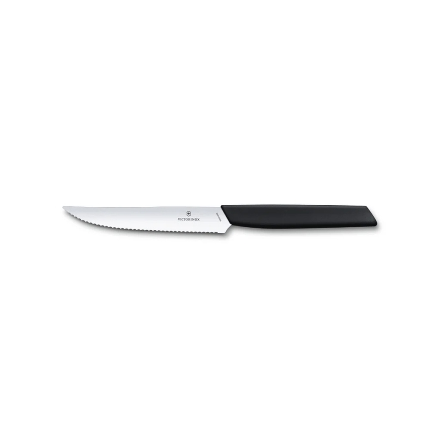 Victorinox - Σετ μαχαιροπίρουνων SWISS MODERN 12 τεμ. μαύρο