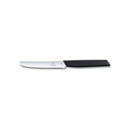 Victorinox - Σετ μαχαιροπίρουνων SWISS MODERN, 12 τεμ., μαύρο