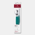 Victorinox - Σετ μαχαιροπίρουνων για πικνίκ SWISS CLASSIC 3 τεμ. τιρκουάζ
