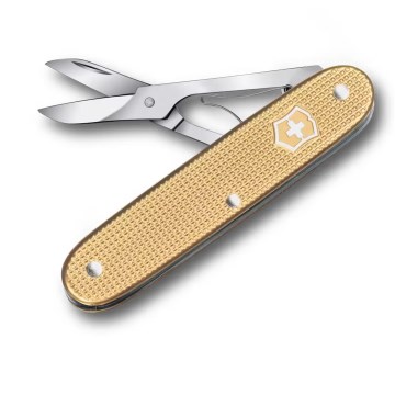 Victorinox - Πολυλειτουργικό μαχαίρι τσέπης COMPANION X ALOX, μήκους 9,3 cm / 2 λειτουργίες, χρυσό