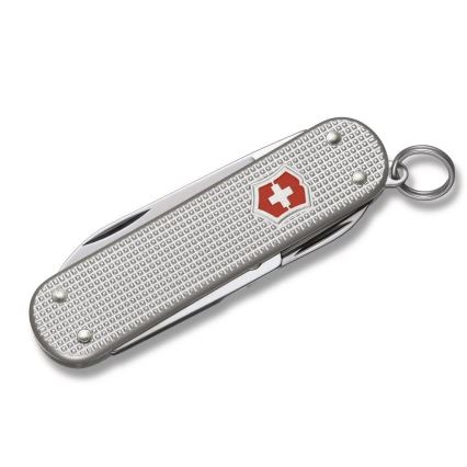 Victorinox - Πολυλειτουργικός σουγιάς τσέπης CLASSIC ALOX 5,8 cm/5 λειτουργίες ασημί