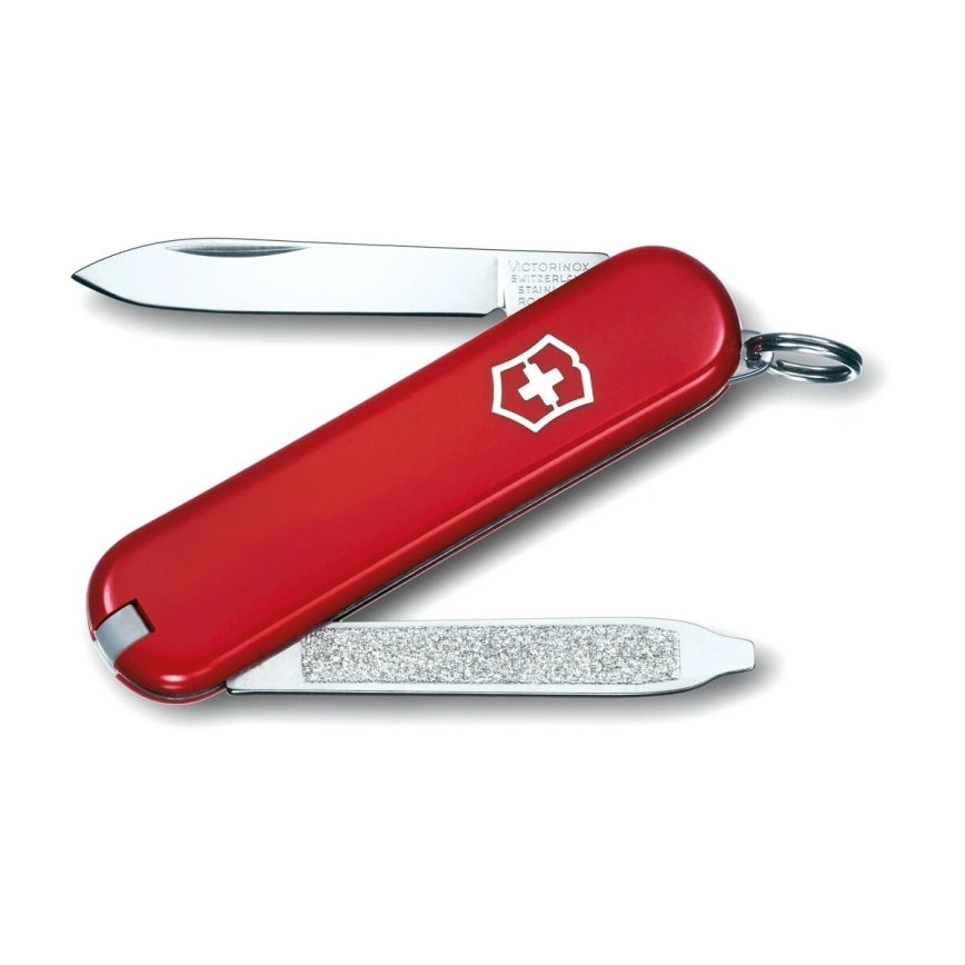 Victorinox - Πολυλειτουργικός σουγιάς τσέπης ESCORT 5,8 cm/6 λειτουργίες κόκκινο