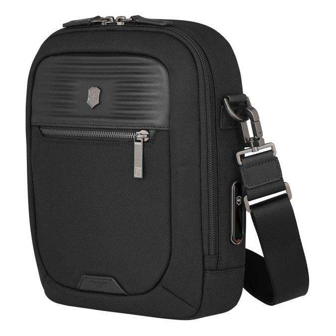 Victorinox - τσάντα ώμου Mythic 3 l μαύρη