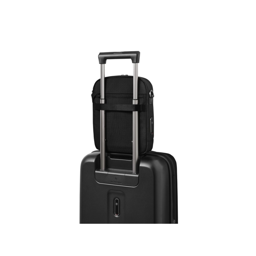Victorinox - τσάντα ώμου Mythic 3 l μαύρη