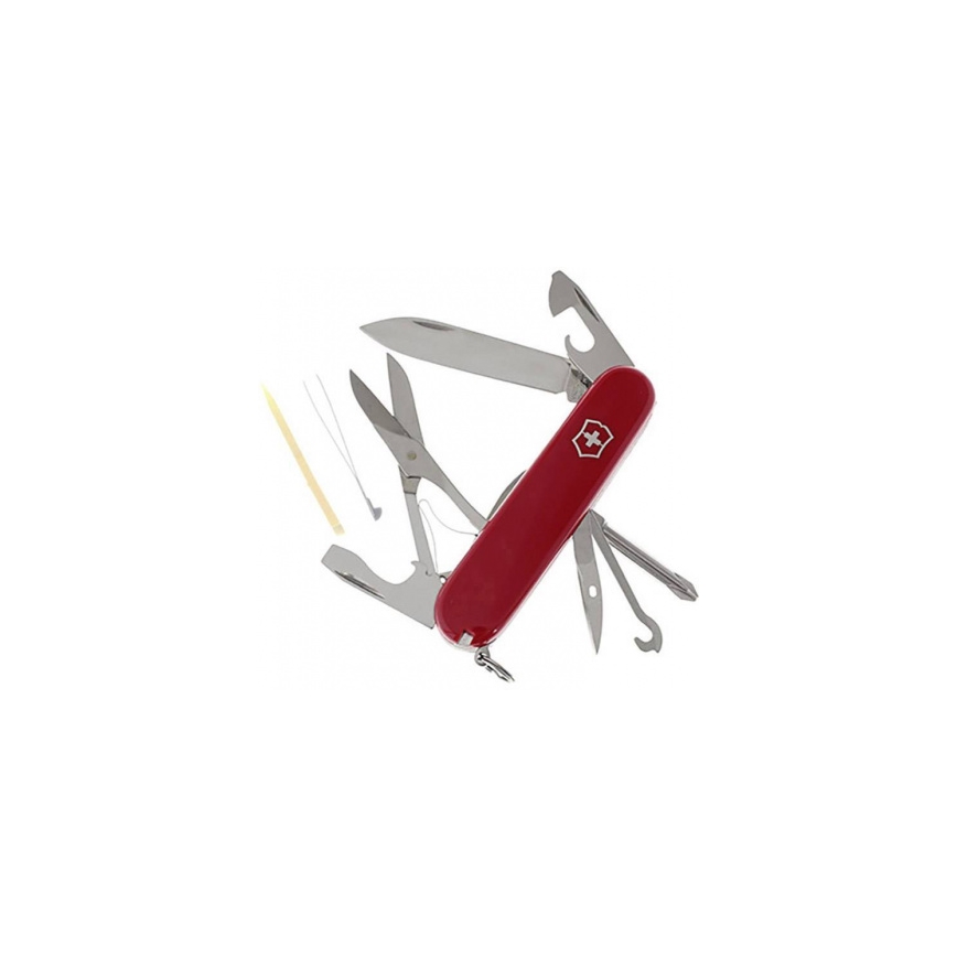 Victorinox - Ελβετικός σουγιάς τσέπης 9,1 cm/14 λειτουργίες κόκκινο