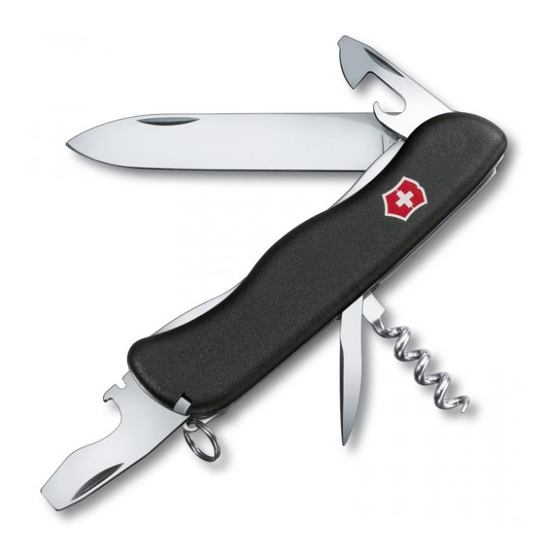 Victorinox - Ελβετικός σουγιάς 11,1 cm/11 λειτουργίες μαύρο