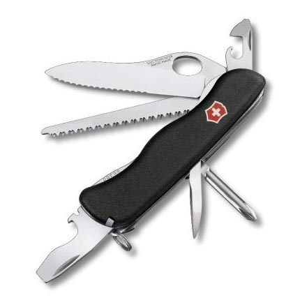 Victorinox - Ελβετικός σουγιάς 11,1 cm/12  λειτουργίες μαύρο