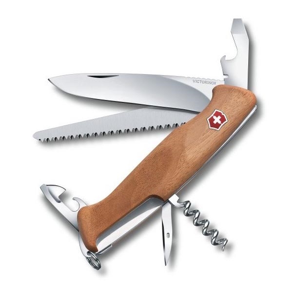 Victorinox - Ελβετικός σουγιάς 13 cm/10 λειτουργίες από ξύλο