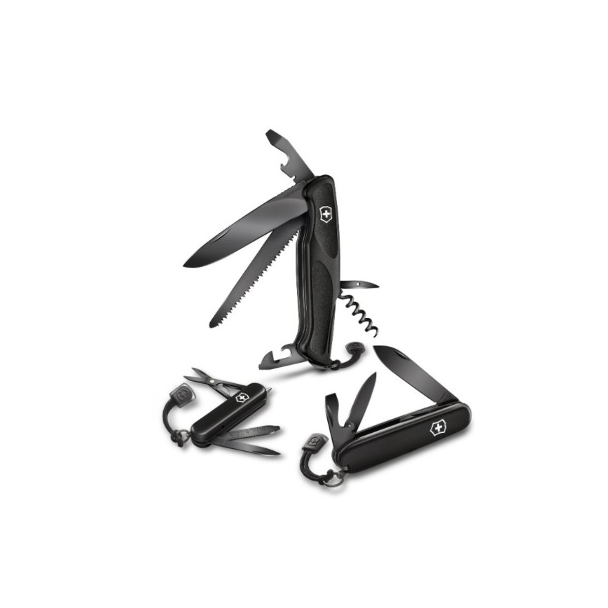 Victorinox - Ελβετικός σουγιάς 13 cm/12 λειτουργίες μαύρο