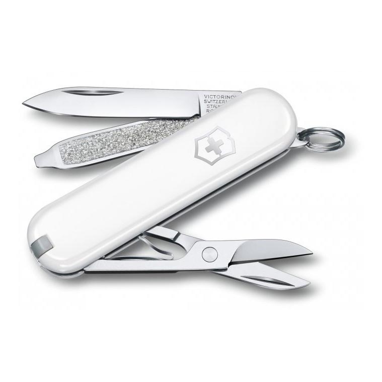 Victorinox -Ελβετικός σουγιάς 5,8 cm/7 λειτουργίες λευκό