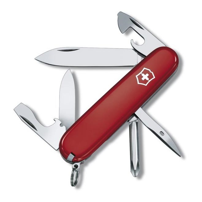 Victorinox - Ελβετικός σουγιάς 9,1 cm/12 λειτουργίες κόκκινο