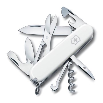 Victorinox - Ελβετικός σουγιάς 9,1 cm/14 λειτουργίες λευκό