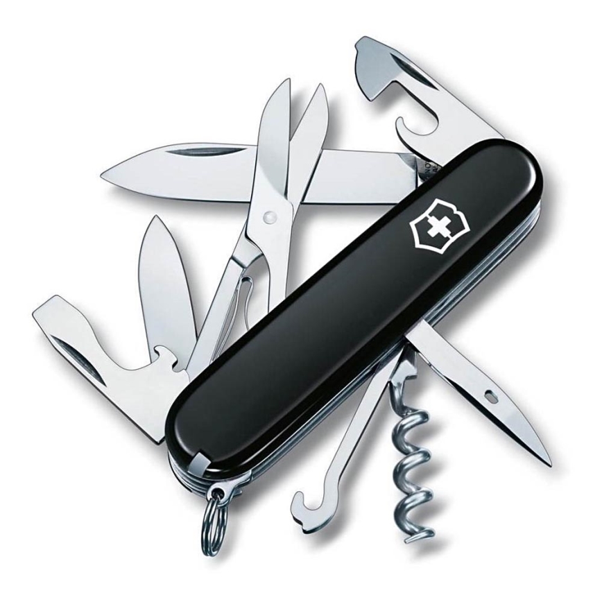 Victorinox - Ελβετικός σουγιάς 9,1 cm/14 λειτουργίες μαύρο