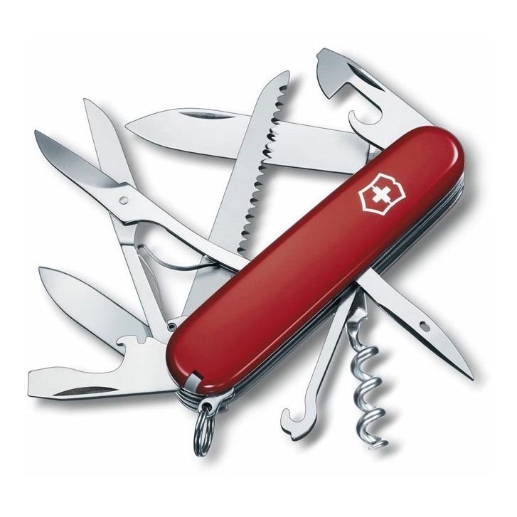 Victorinox - Ελβετικός σουγιάς 9,1 cm/15 λειτουργίες κόκκινο