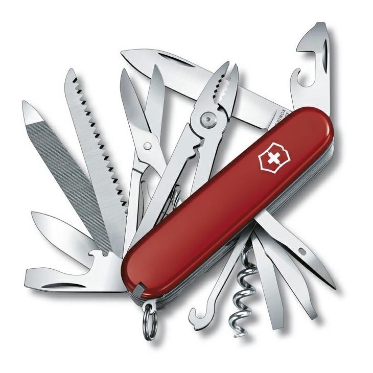 Victorinox - Ελβετικός σουγιάς  9,1 cm/24 λειτουργίες κόκκινο