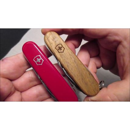 Victorinox - Ελβετικός σουγιάς τσέπης 9,1 cm/14 λειτουργίες κόκκινο