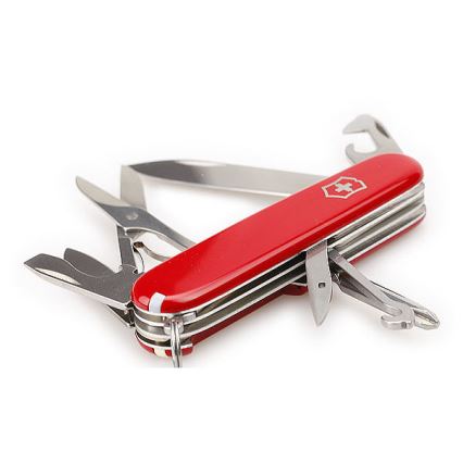 Victorinox - Ελβετικός σουγιάς τσέπης 9,1 cm/14 λειτουργίες κόκκινο