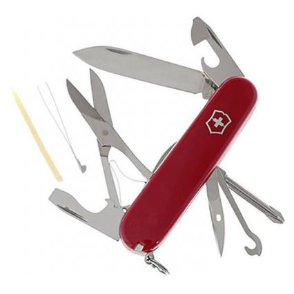 Victorinox - Ελβετικός σουγιάς τσέπης 9,1 cm/14 λειτουργίες κόκκινο