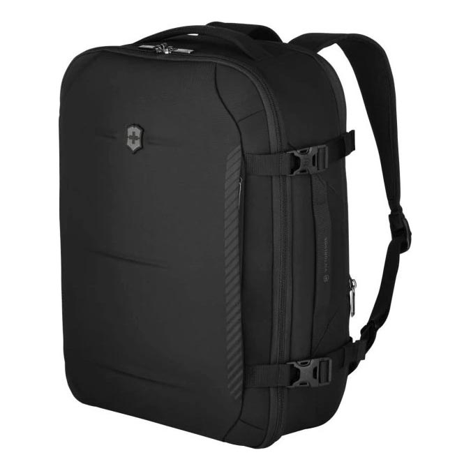 Victorinox - Επεκτεινόμενο σακίδιο πλάτης Crosslight Boarding 37 l μαύρο