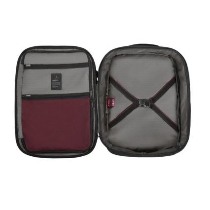 Victorinox - Επεκτεινόμενο σακίδιο πλάτης Crosslight Boarding 37 l μαύρο