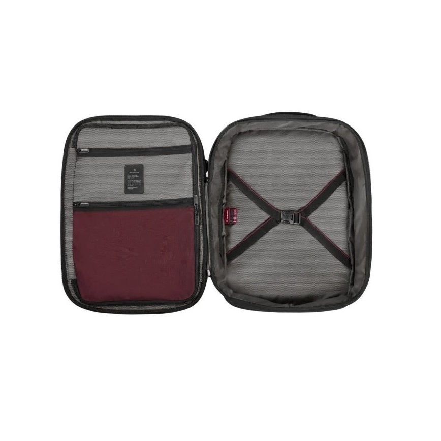 Victorinox - Επεκτεινόμενο σακίδιο πλάτης Crosslight Boarding 37 l μαύρο