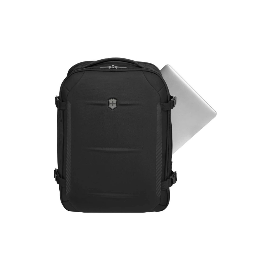 Victorinox - Επεκτεινόμενο σακίδιο πλάτης Crosslight Boarding 37 l μαύρο