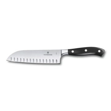 Victorinox - Μαχαίρι κουζίνας santoku GRAND MAITRE 17 εκ. μαύρο