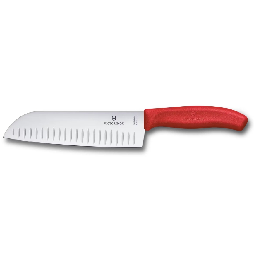 Victorinox - μαχαίρι κουζίνας Santoku SWISS CLASSIC 17 cm κόκκινο