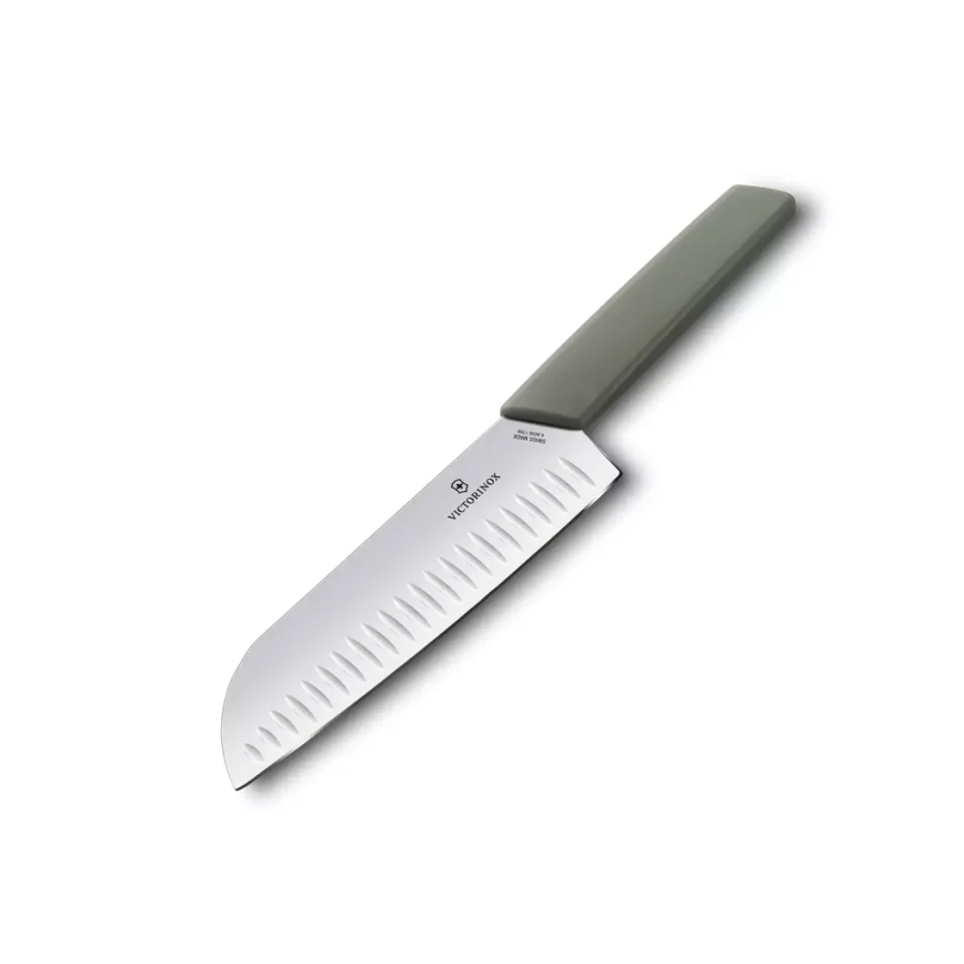 Victorinox - Μαχαίρι κουζίνας Santoku SWISS MODERN 17 cm πράσινο