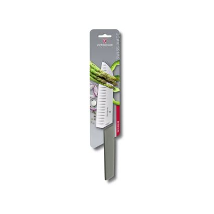 Victorinox - Μαχαίρι κουζίνας Santoku SWISS MODERN 17 cm πράσινο
