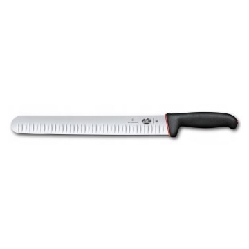 Victorinox - Μαχαίρι κουζίνας για φέτες DUAL GRIP 30 cm, μαύρο
