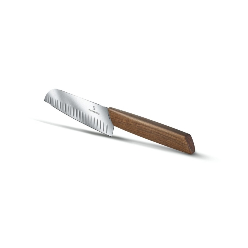 Victorinox - Μαχαίρι santoku κουζίνας SWISS MODERN 17 cm καρυδιά