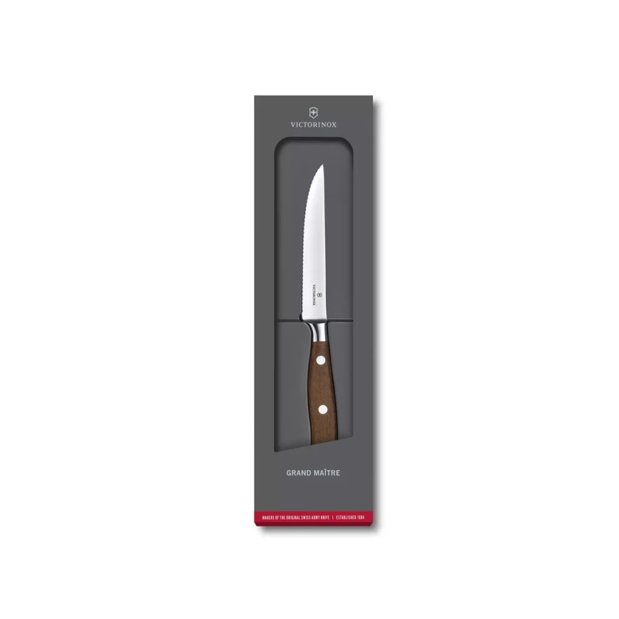 Victorinox - Μαχαίρι για μπριζόλα GRAND MAITRE 12 cm από σφένδαμο