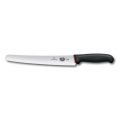 Victorinox - Μαχαίρι ψωμιού κουζίνας DUAL GRIP 26 εκ. μαύρο
