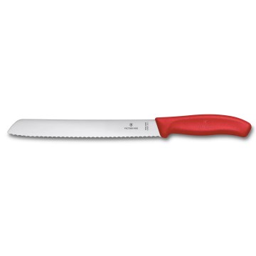 Victorinox - Μαχαίρι ψωμιού κουζίνας SWISS CLASSIC 21 εκ. κόκκινο