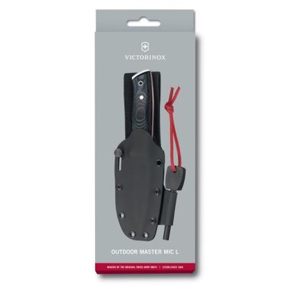 Victorinox - Μαχαίρι επιβίωσης 22 cm μαύρο/ασημί