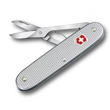 Victorinox - Πολυλειτουργικό μαχαίρι τσέπης COMPANION X ALOX 9,3 cm/2 λειτουργίες ασημί