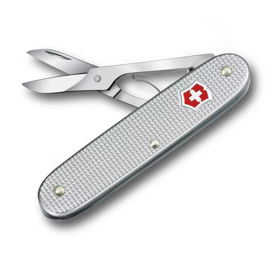 Victorinox - Πολυλειτουργικό μαχαίρι τσέπης COMPANION X ALOX 9,3 cm/2 λειτουργίες ασημί
