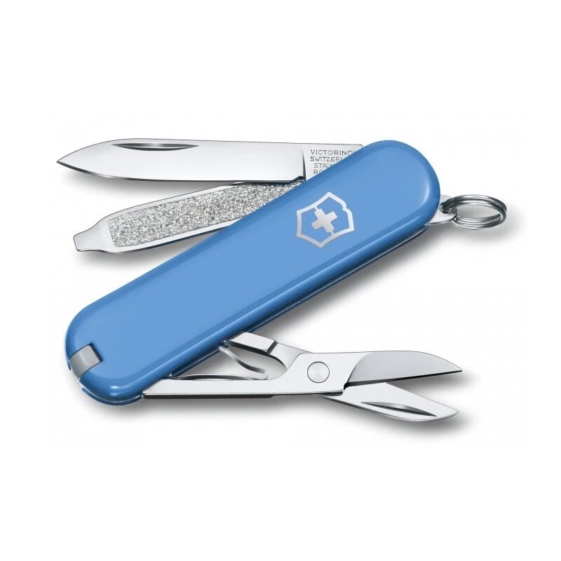 Victorinox - Πολυλειτουργικός σουγιάς τσέπης CLASSIC SD 5,8 cm/7 λειτουργίες γαλάζιο