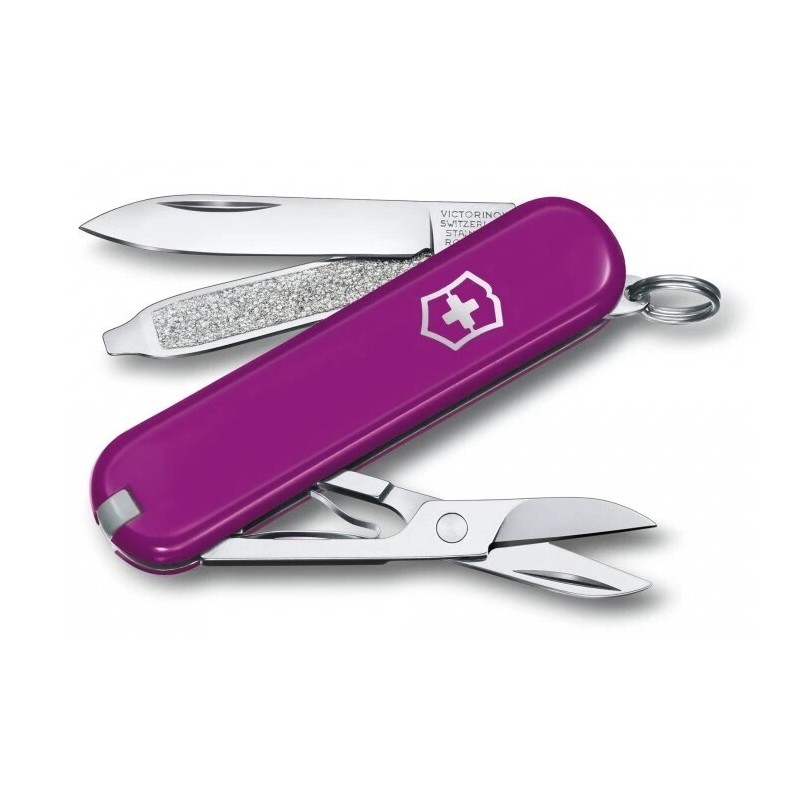 Victorinox - Πολυλειτουργικός σουγιάς τσέπης CLASSIC SD 5,8 cm/7 λειτουργίες μωβ