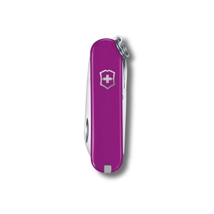 Victorinox - Πολυλειτουργικός σουγιάς τσέπης CLASSIC SD 5,8 cm/7 λειτουργίες μωβ