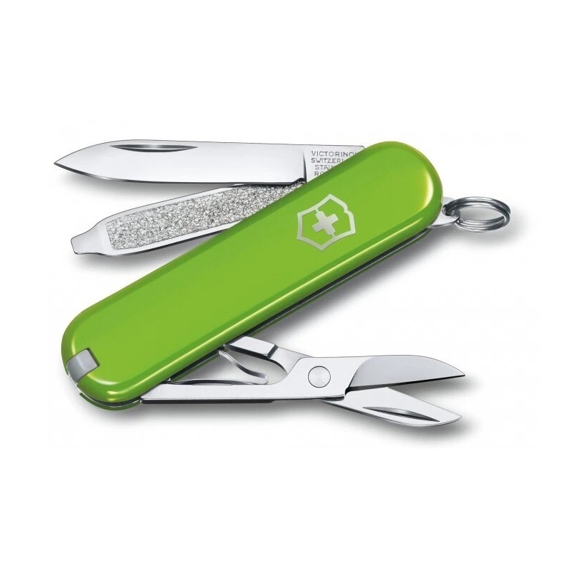 Victorinox - Πολυλειτουργικός σουγιάς τσέπης CLASSIC SD 5,8 cm/7 λειτουργίες πράσινο