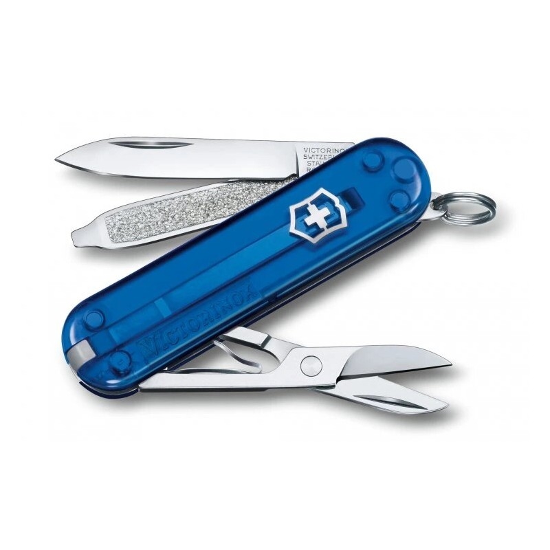 Victorinox - Πολυλειτουργικός σουγιάς τσέπης CLASSIC SD 5,8 cm/7 λειτουργίες σκούρο μπλε