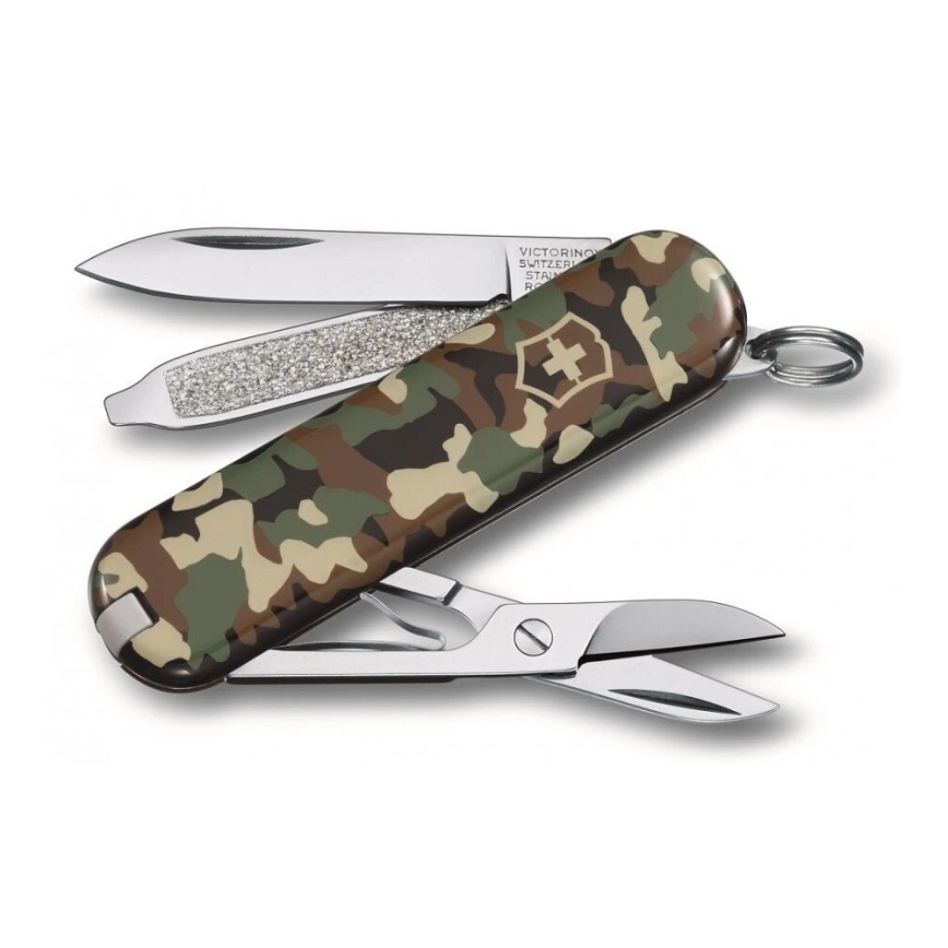 Victorinox - Πολυλειτουργικός σουγιάς τσέπης CLASSIC SD 5,8 cm/7 λειτουργίες σχέδιο παραλλαγής