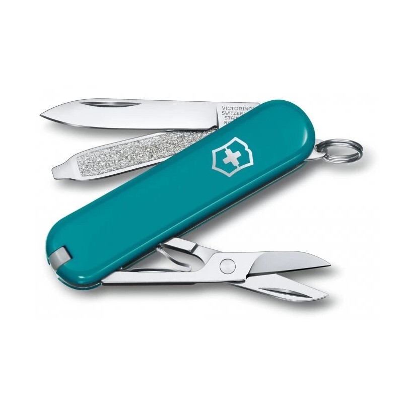 Victorinox - Πολυλειτουργικός σουγιάς τσέπης CLASSIC SD 5,8 cm/7 λειτουργίες τιρκουάζ