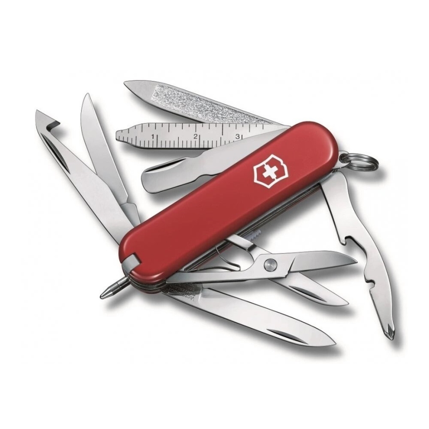 Victorinox - Πολυλειτουργικός σουγιάς τσέπης MINICHAMP 5,8 cm/18 λειτουργίες κόκκινο